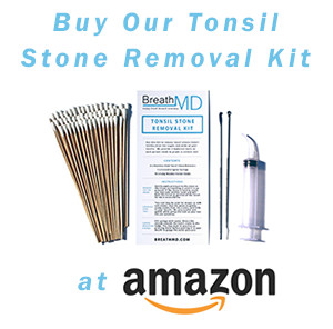 BreathMD's Tonsil Stone Remover Kit on Amazon